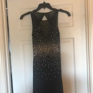 Black Stoned Prom/Formal Dress